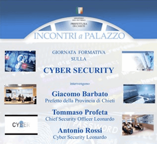 Cyber security awareness to italian government 